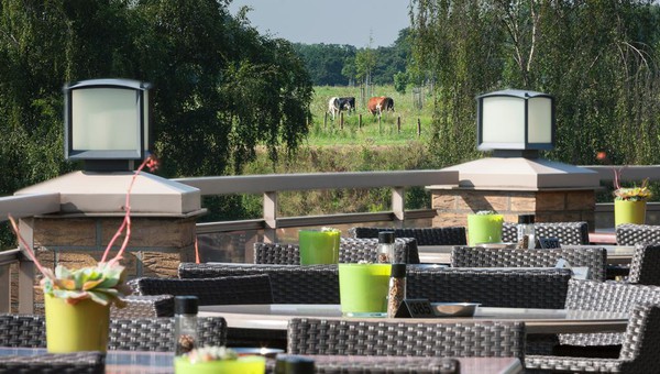 Restaurant buffet HOOM hotel Stein Urmond Live Cooking