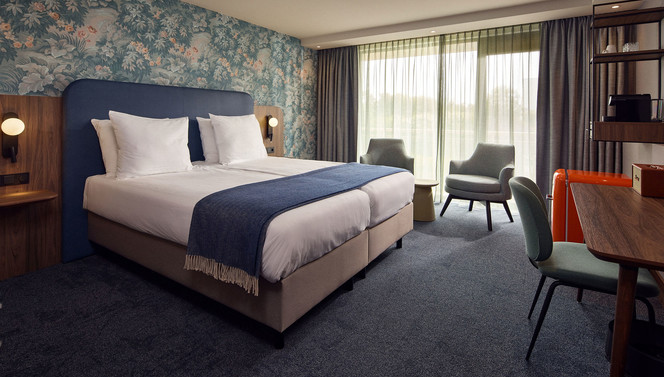 Comfort kamer hotel van der valk stein urmond vakantie badkamer mindervalide