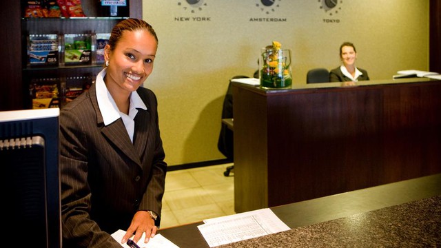 Front desk