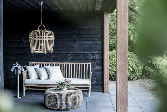 Tuin bij Suite