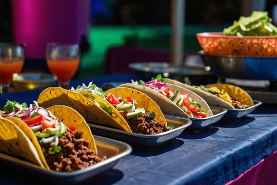 Dinerbuffet Tex-Mex
